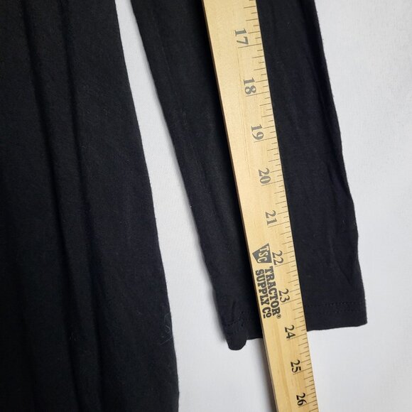2 for $30 PIKO 1988 Dress Medium Black Stretch Dark Fairy Whimsigoth Bamboo - Picture 6 of 8